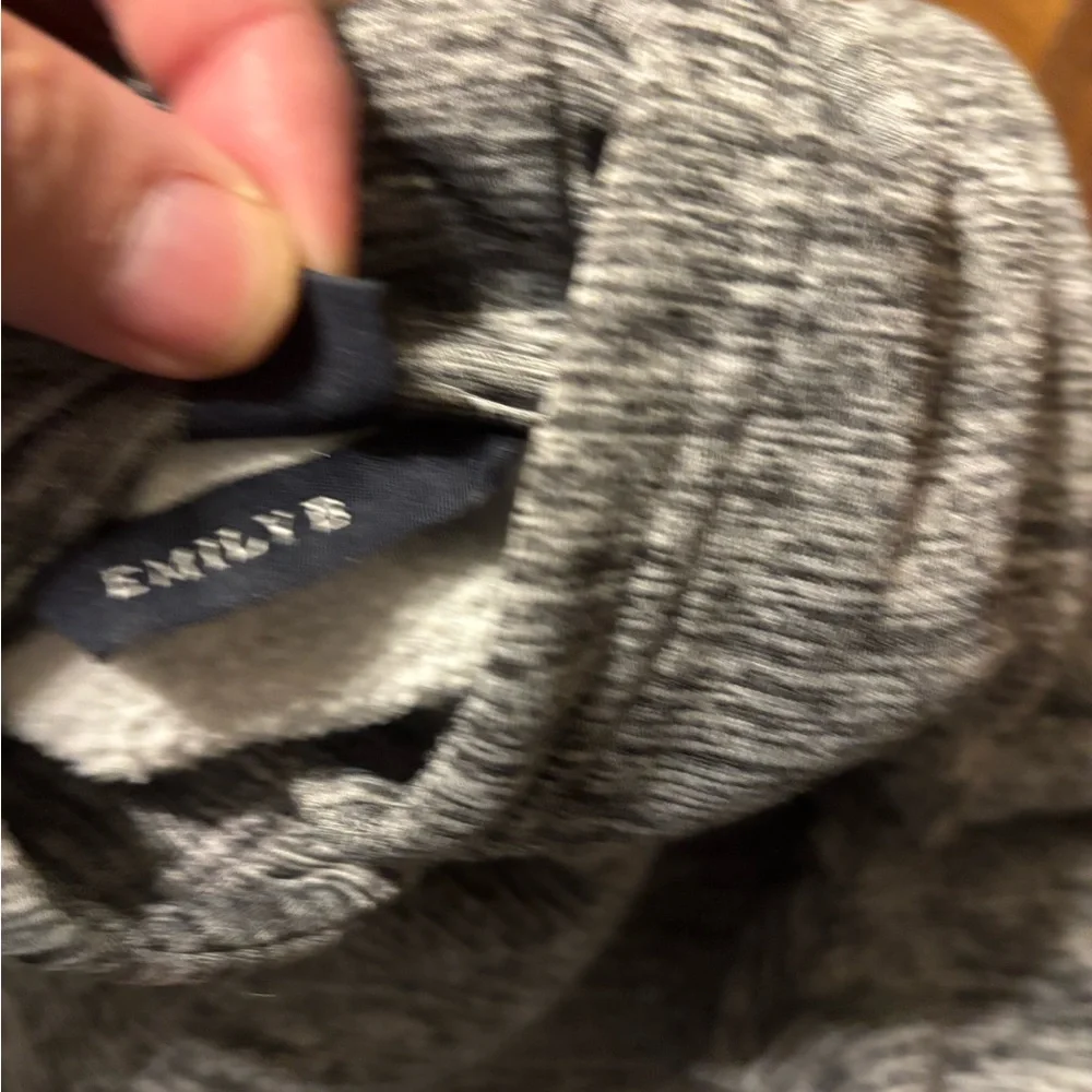 Gray Pullover Hoodie Sweatshirt - Picture 4 of 5